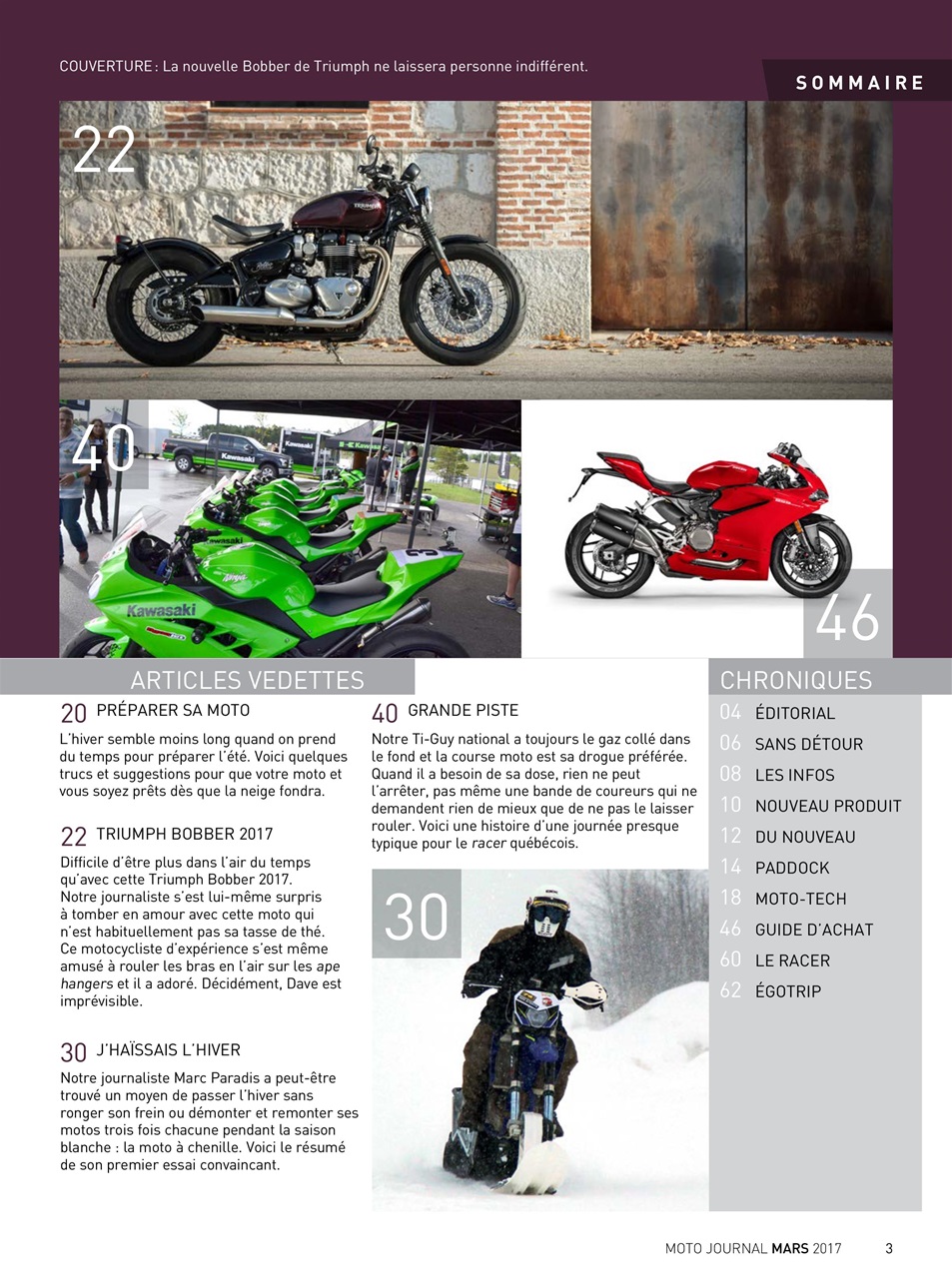 Moto Journal Preview Pages