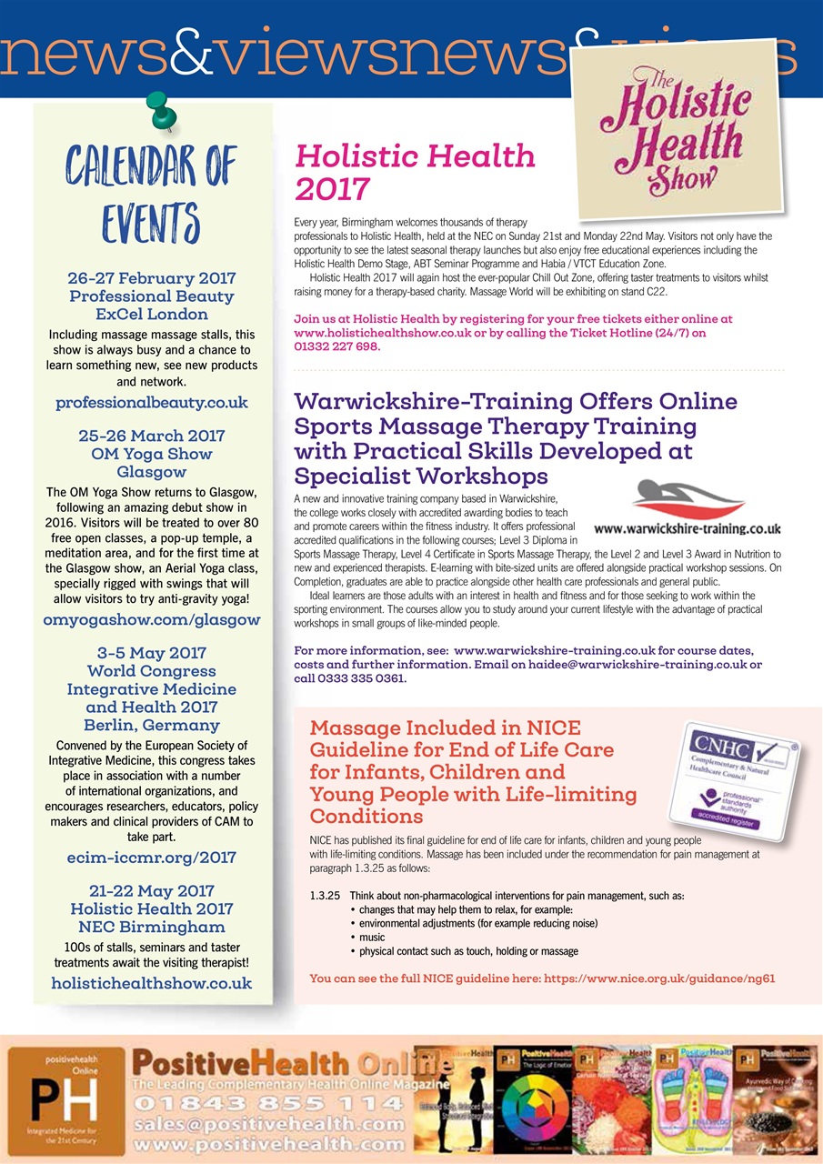 Massage World Preview Pages