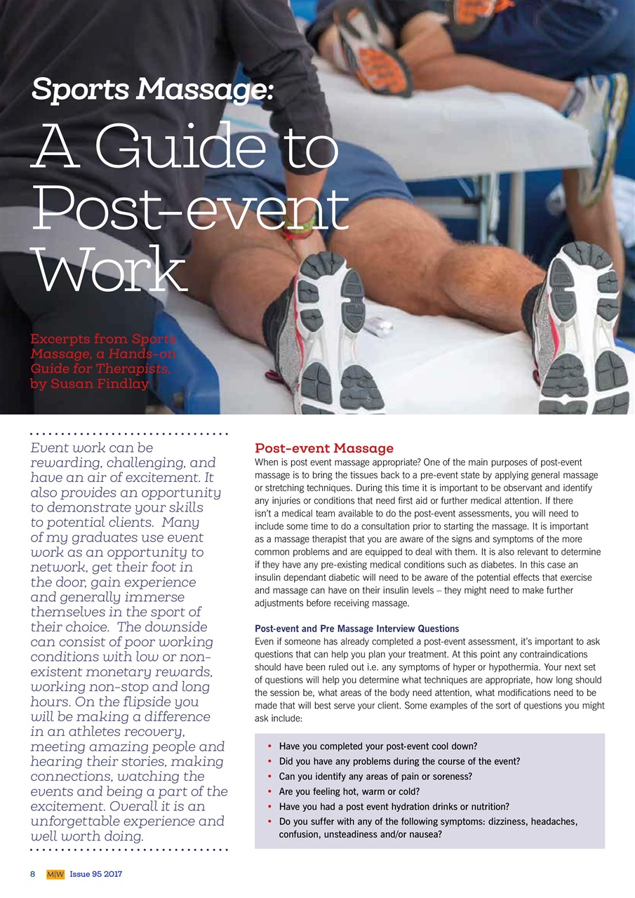 Massage World Preview Pages