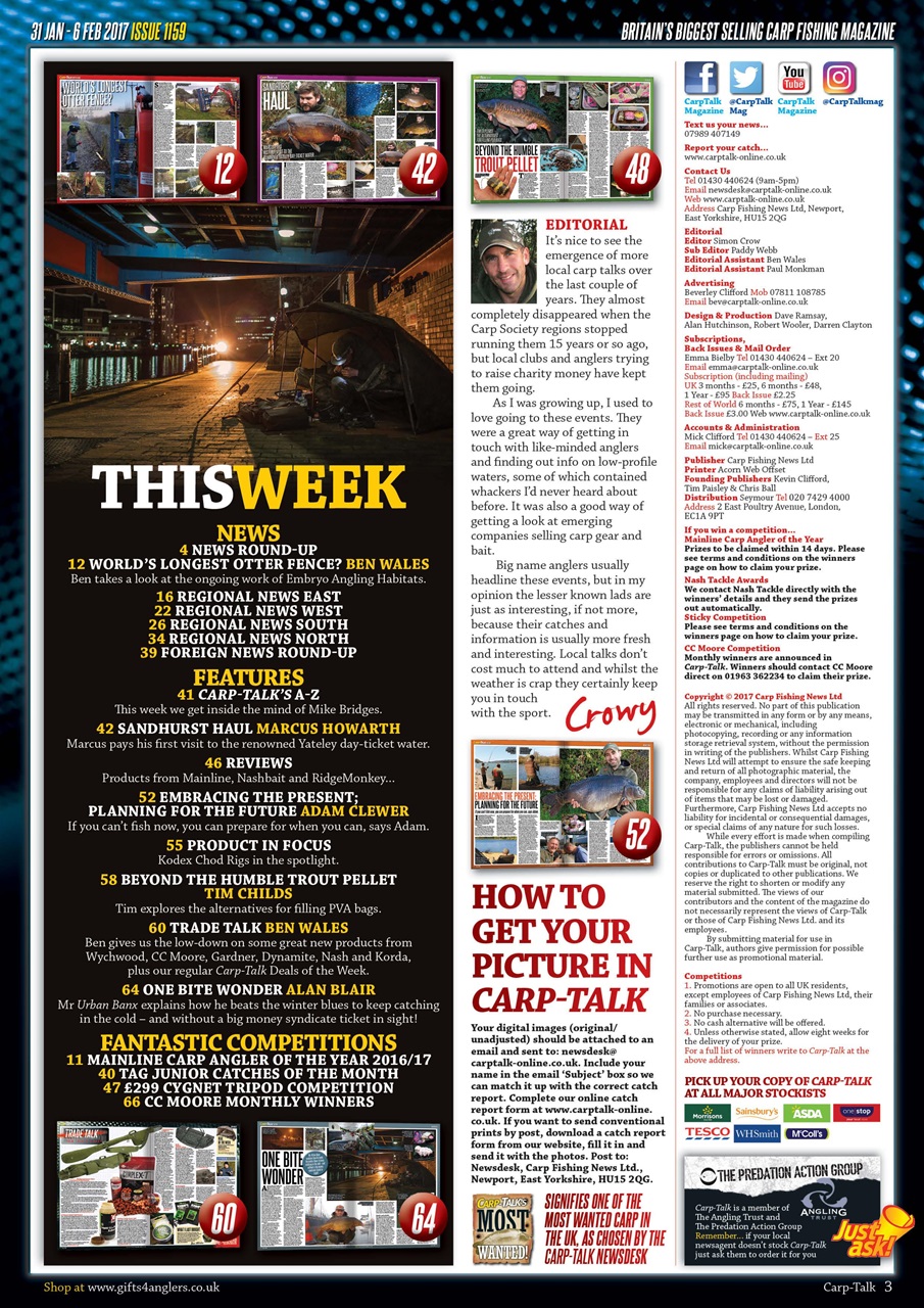 Carp-Talk Preview Pages