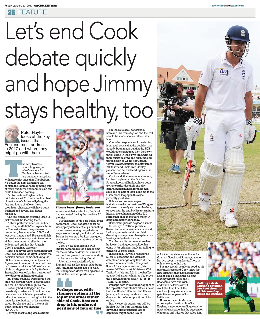 The Cricket Paper Preview Pages