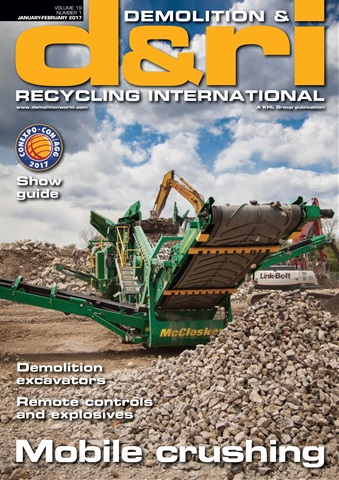 Demolition & Recycling International issue January-February 2017