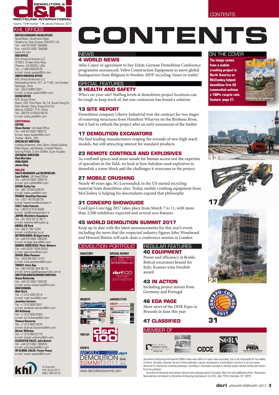 Demolition & Recycling International Preview Pages