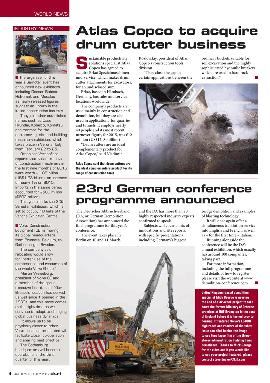 Demolition & Recycling International Preview Pages