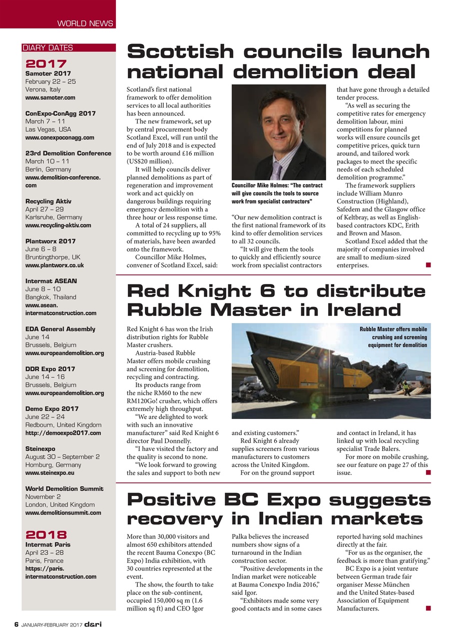 Demolition & Recycling International Preview Pages