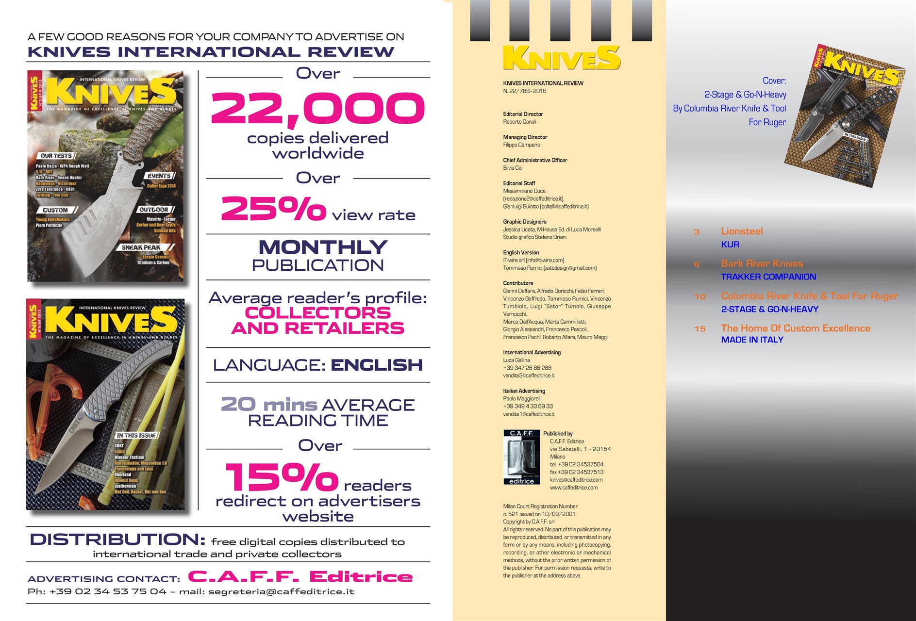 KNIVES INTERNATIONAL Preview Pages