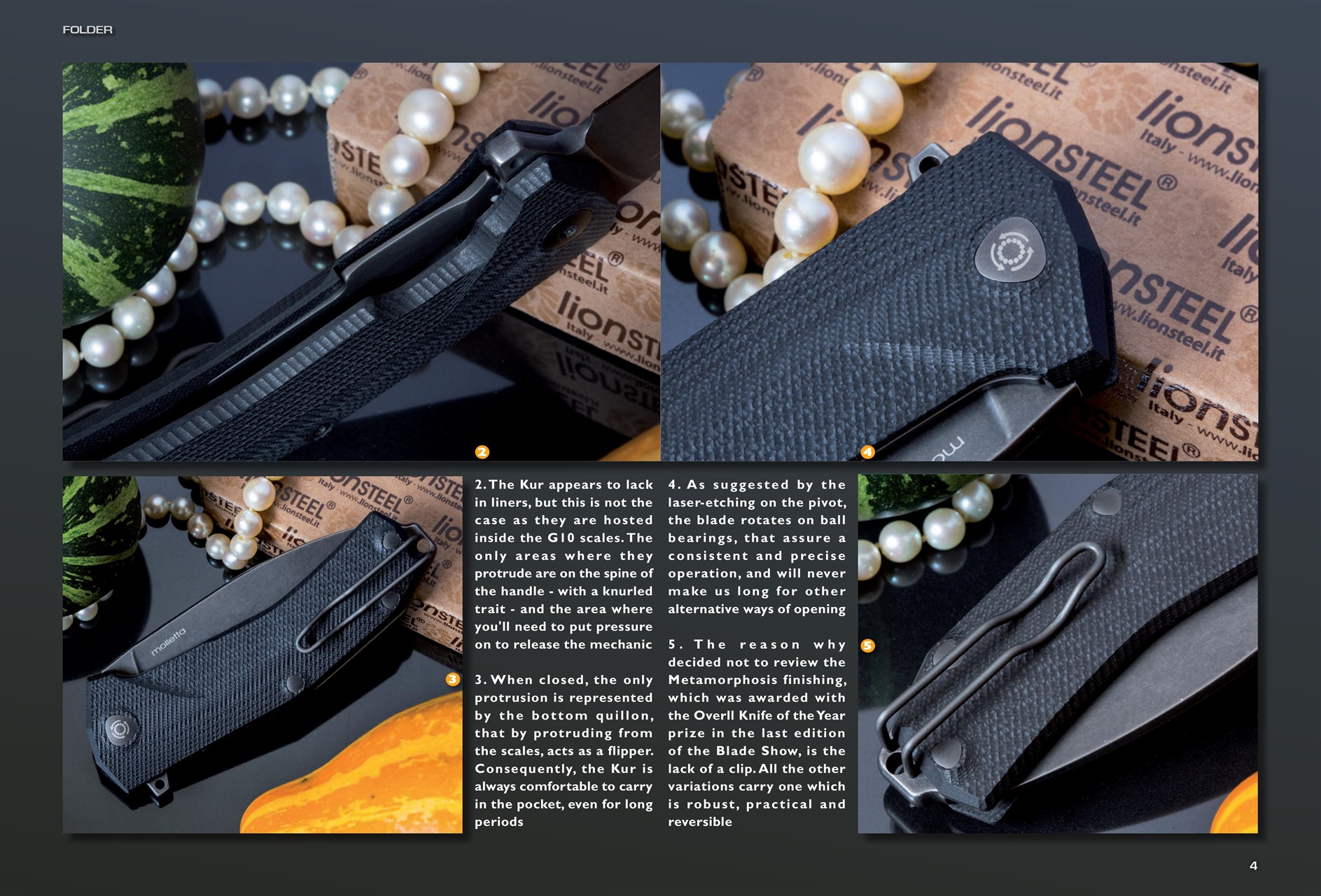 KNIVES INTERNATIONAL Preview Pages