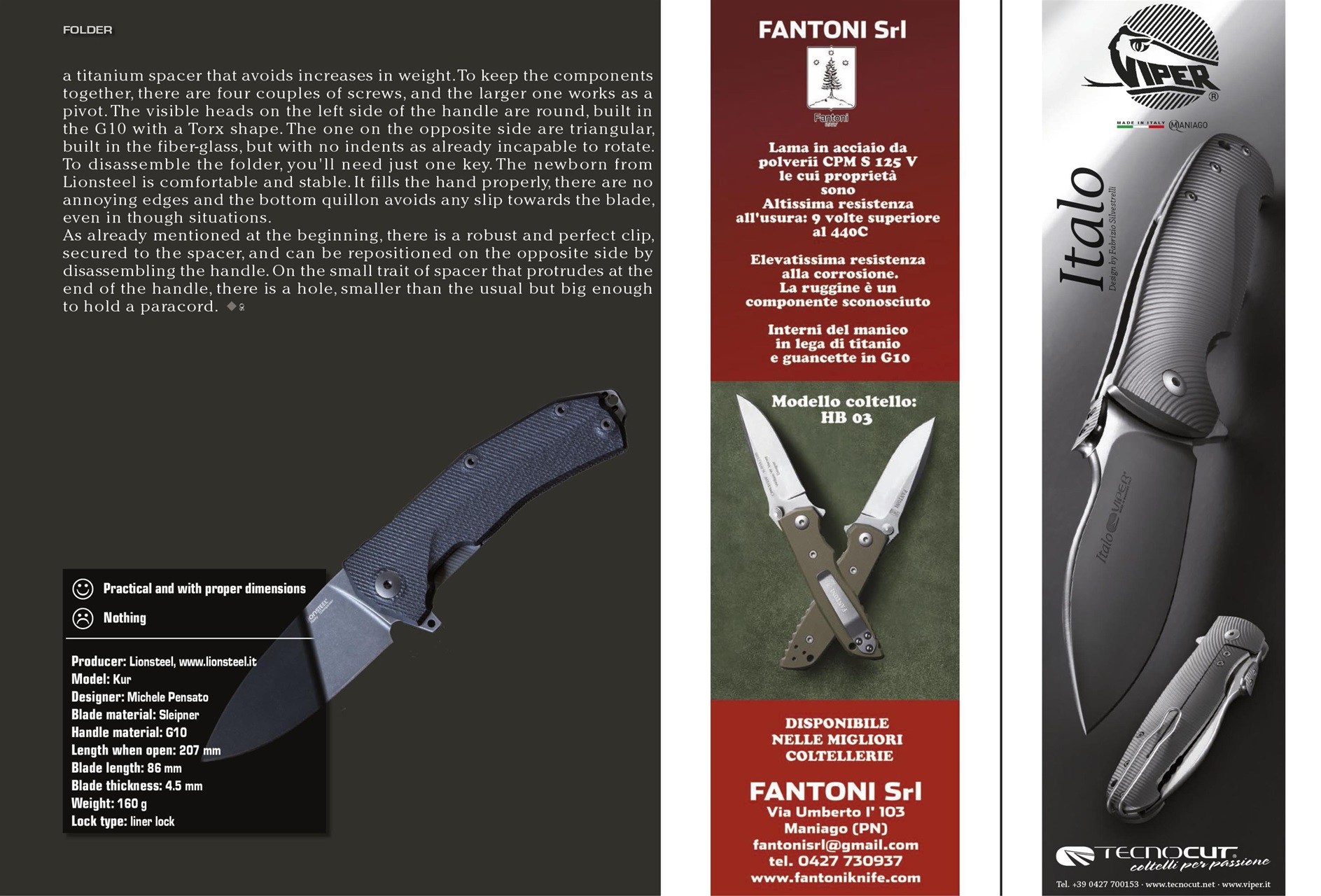 KNIVES INTERNATIONAL Preview Pages