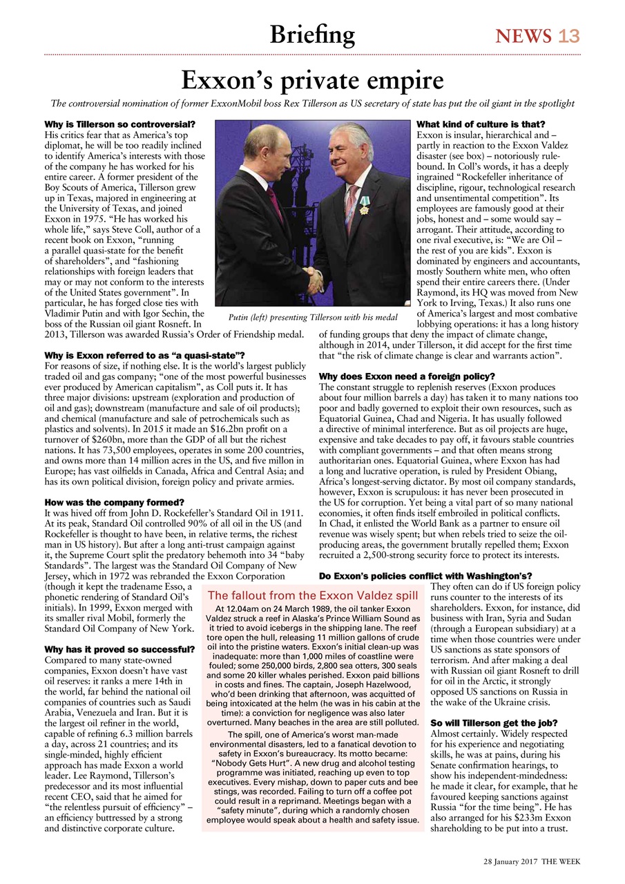 The Week Preview Pages