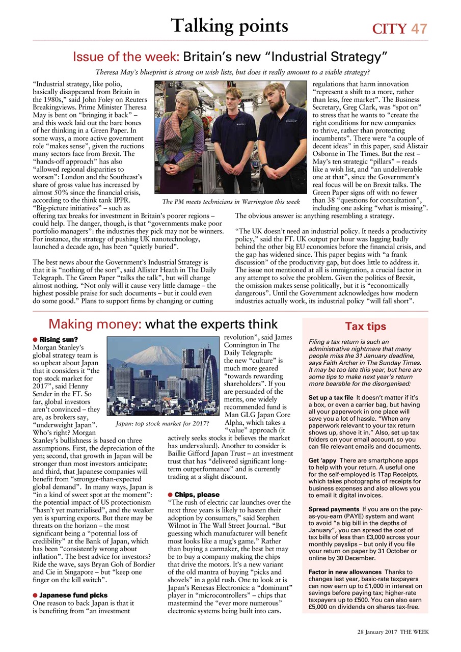 The Week Preview Pages