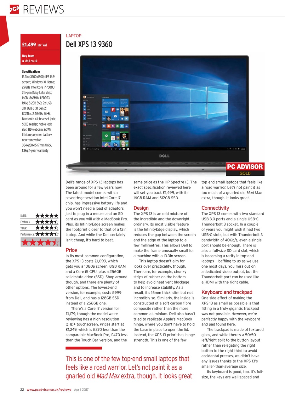 Tech Advisor Preview Pages