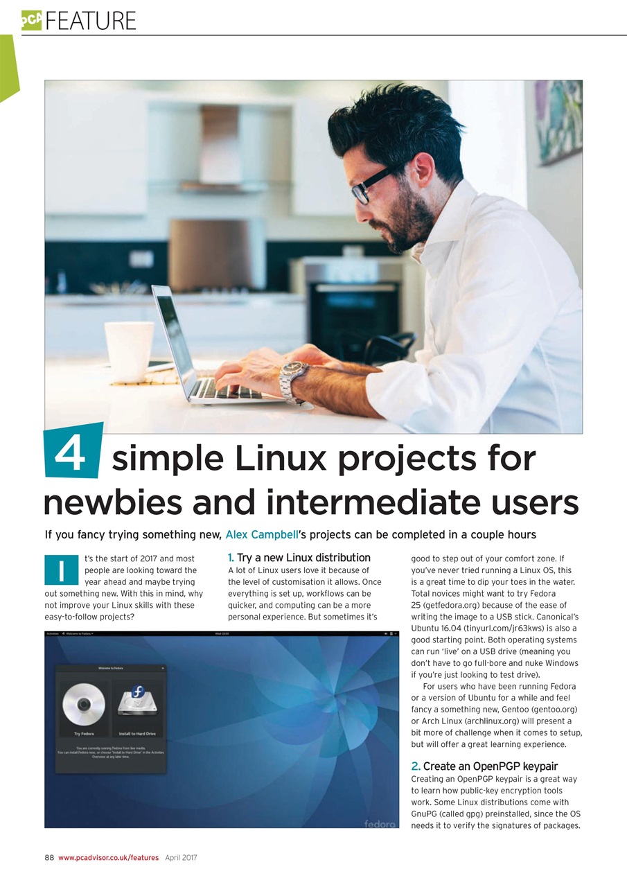 Tech Advisor Preview Pages