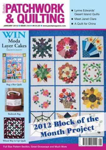 Patchwork and Quilting issue January 2012