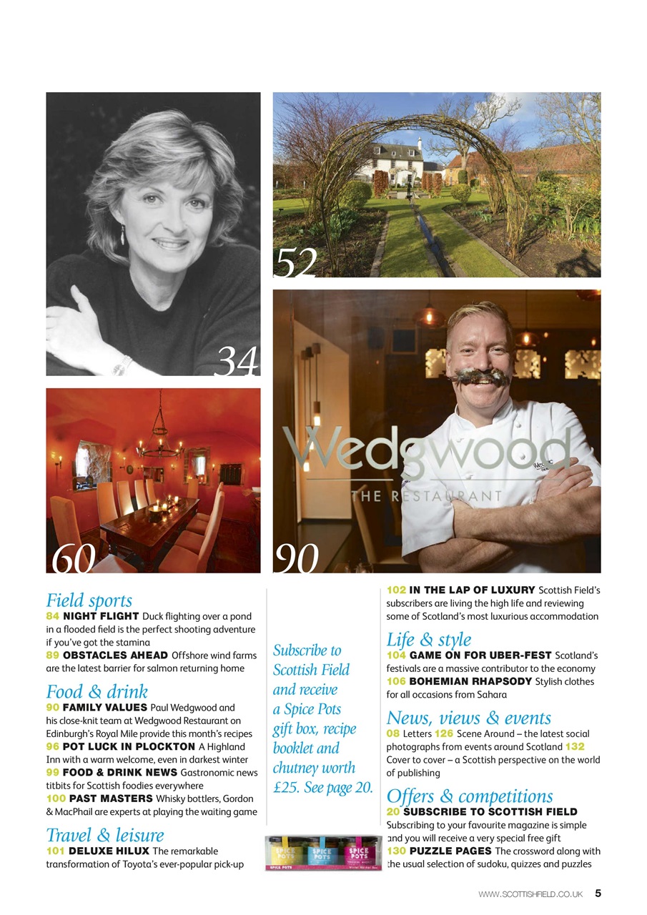 Scottish Field Preview Pages