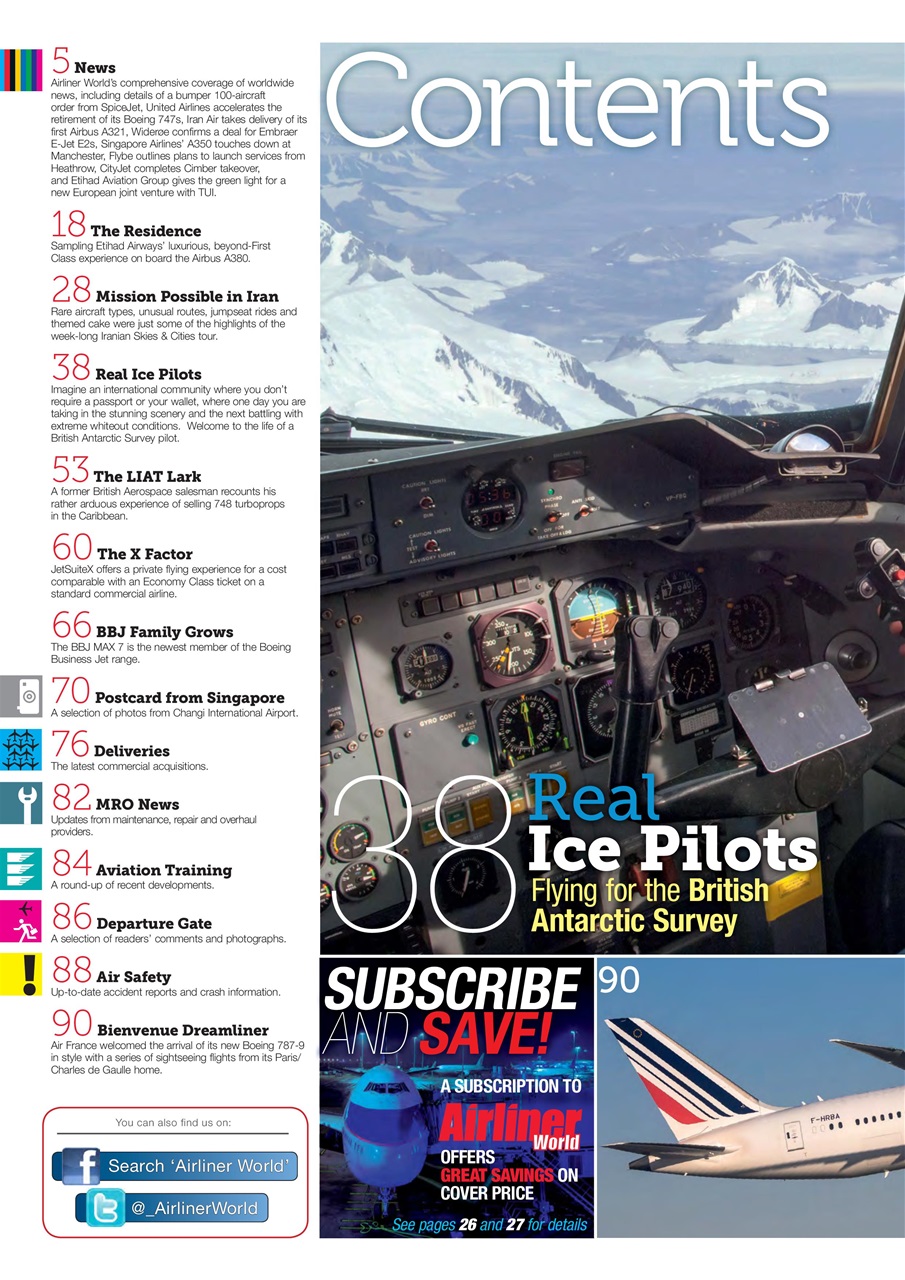 Airliner World Preview Pages