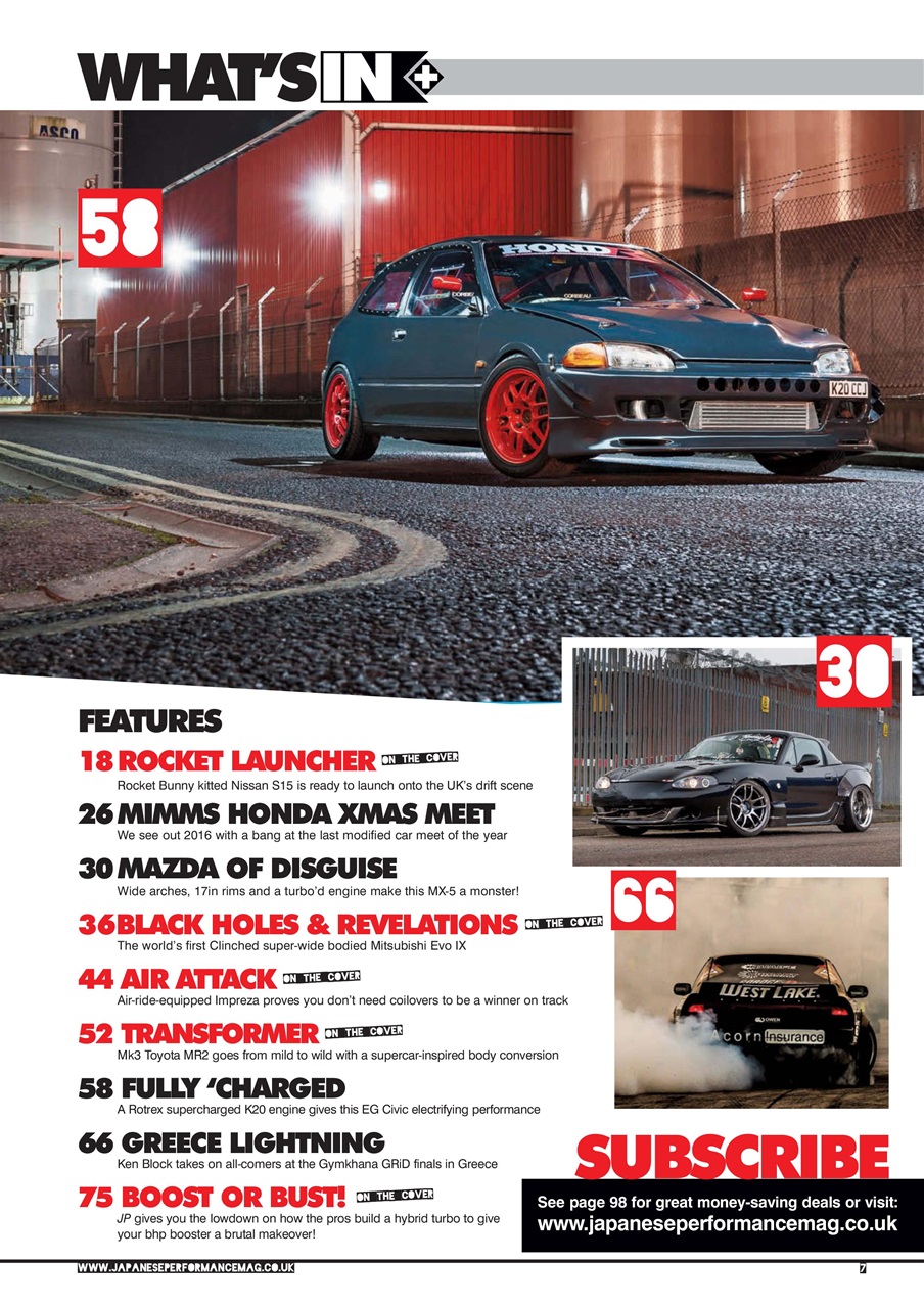 Japanese Performance Preview Pages