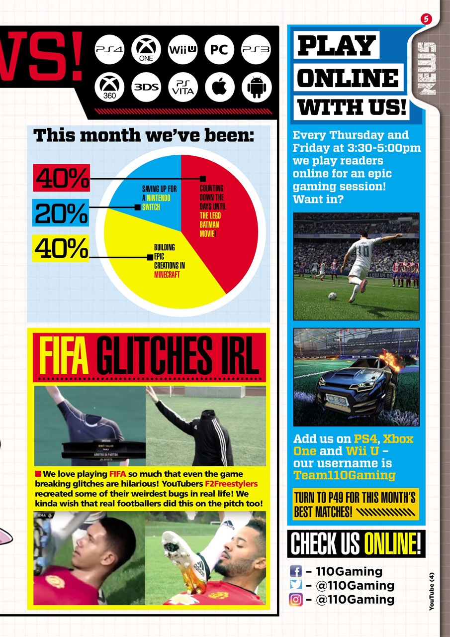 110% Gaming Preview Pages