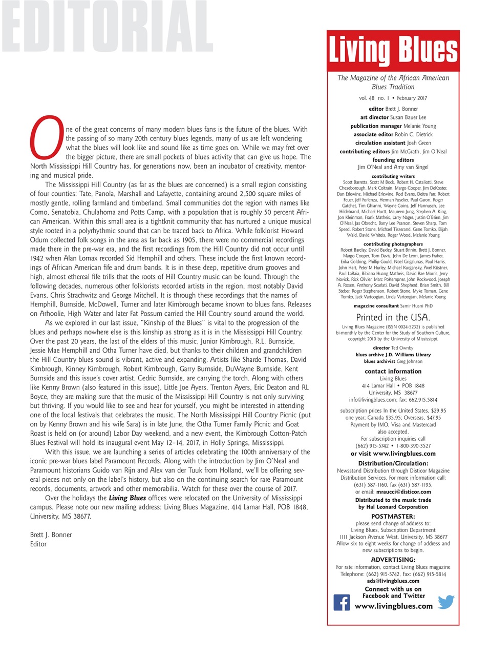 Living Blues Preview Pages