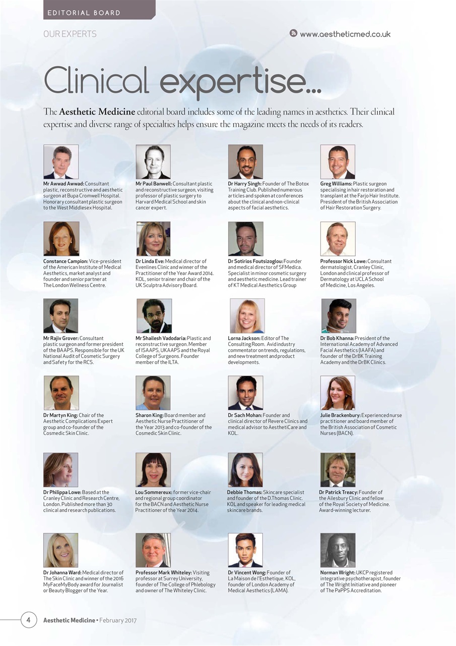 Aesthetic Medicine Preview Pages