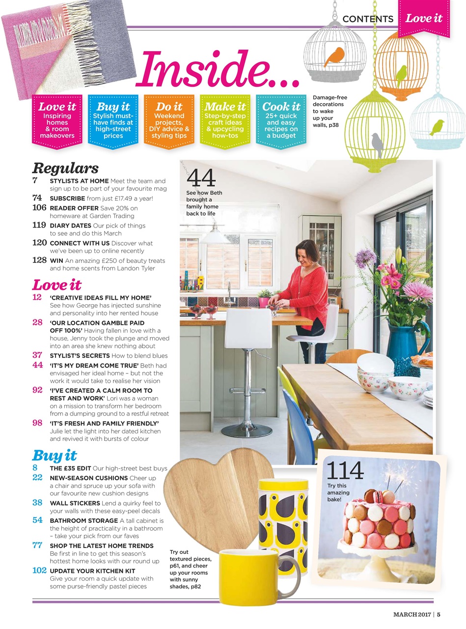 Style at Home Preview Pages