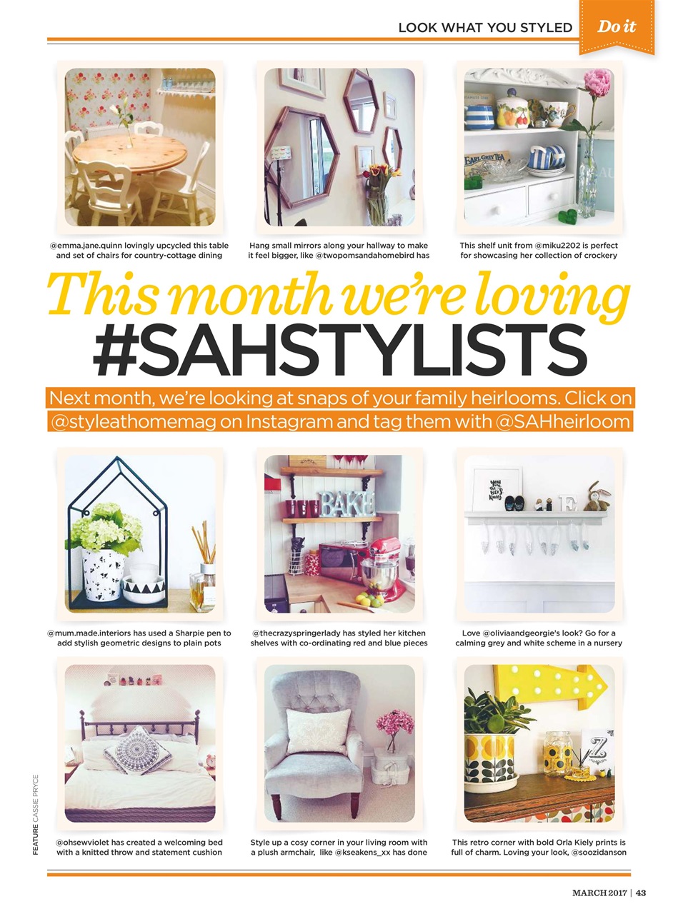 Style at Home Preview Pages