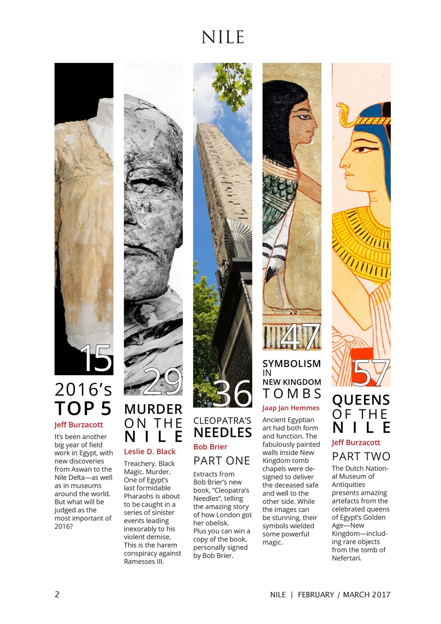 Nile Magazine Preview Pages