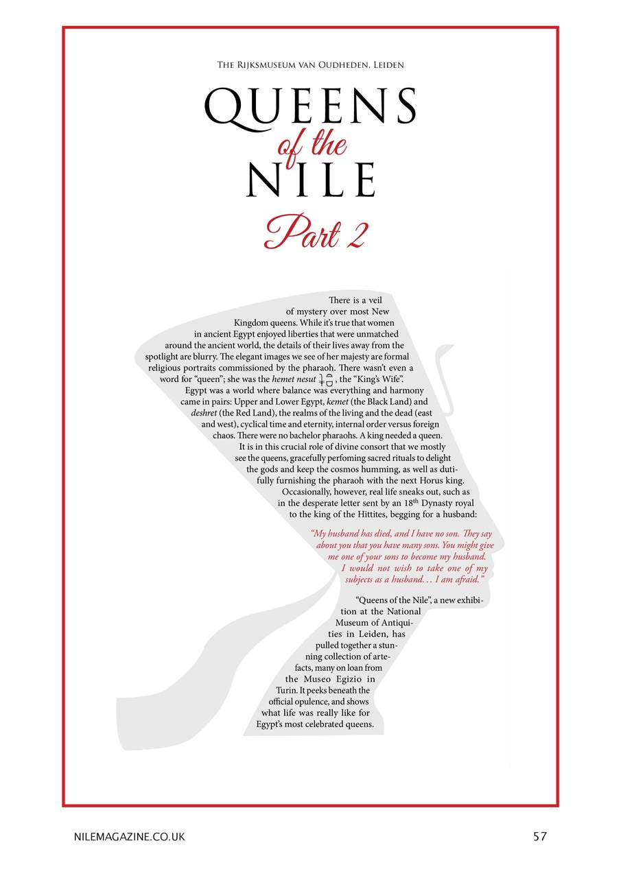 Nile Magazine Preview Pages