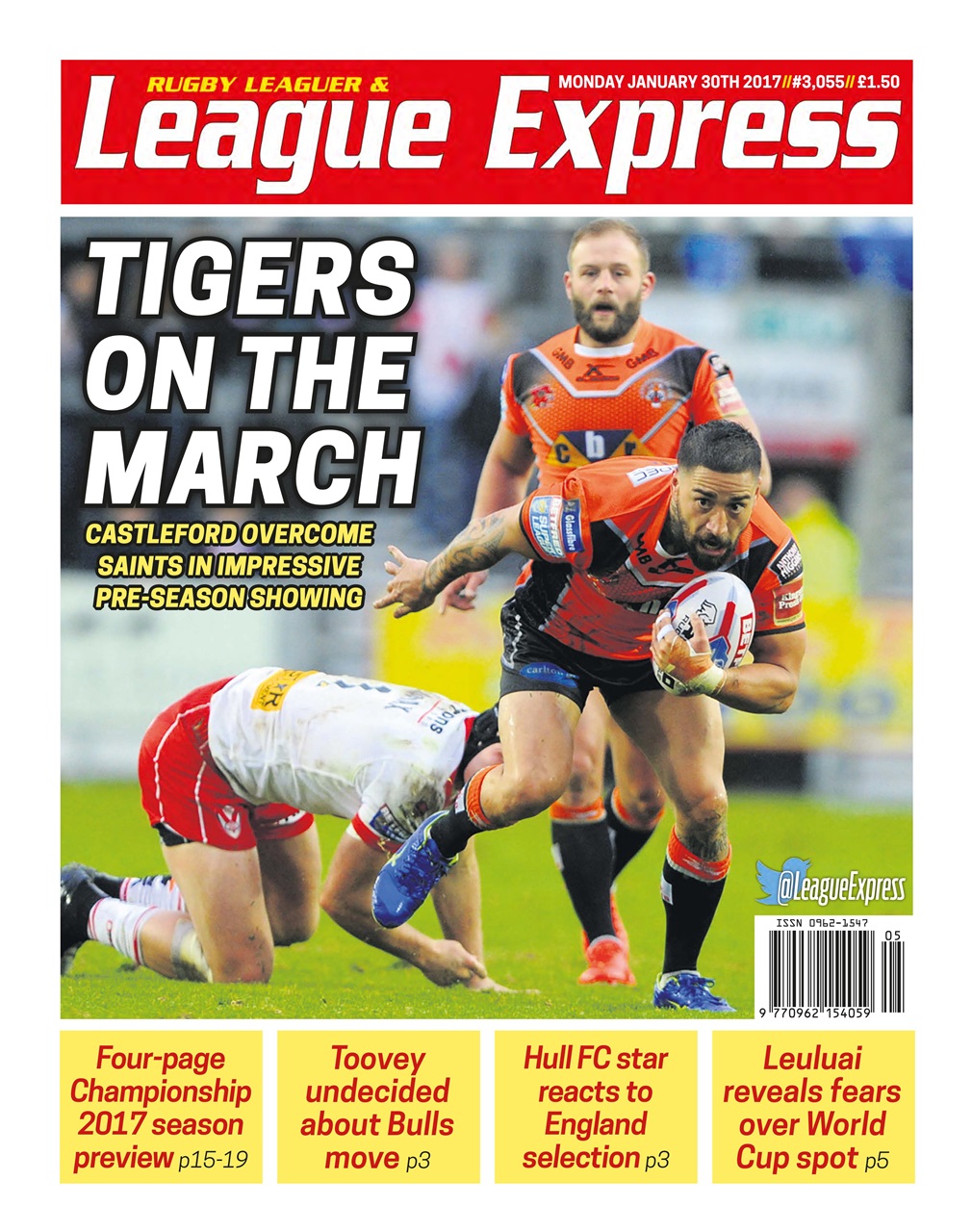 League Express Preview Pages
