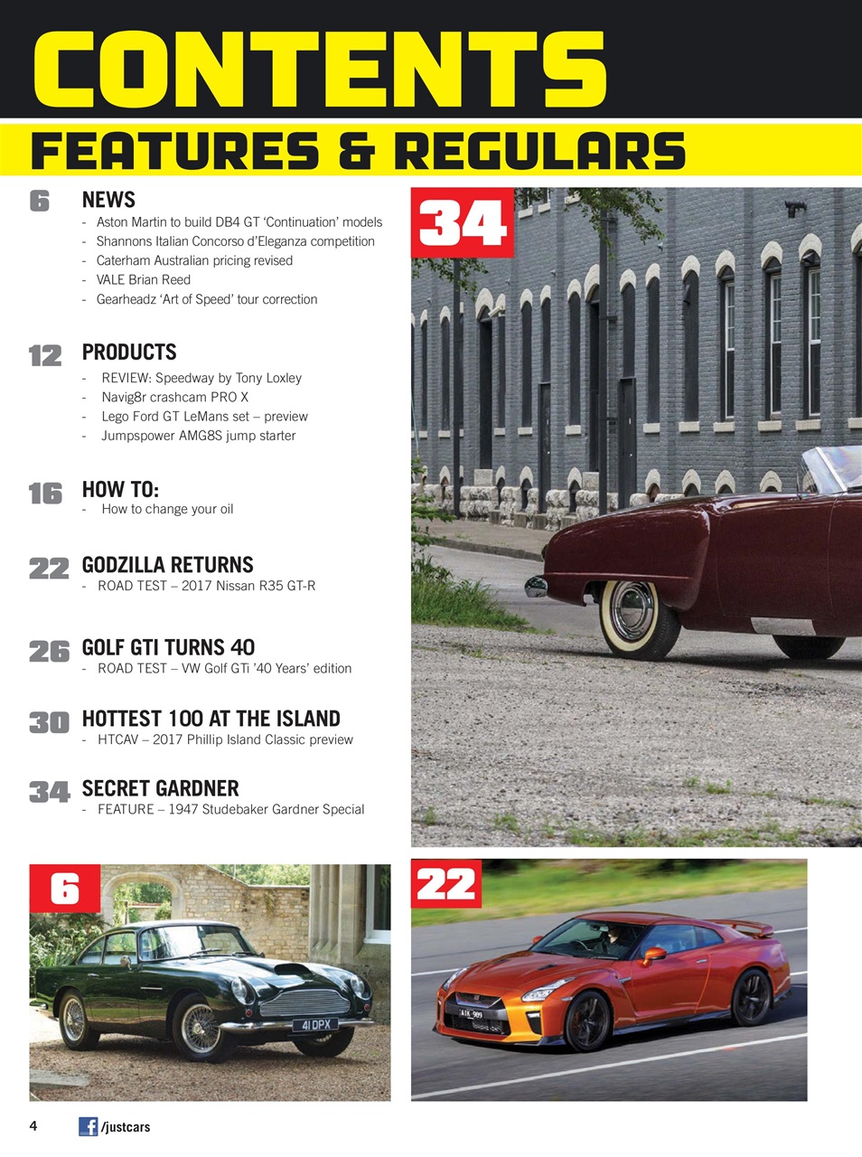 JUST CARS Preview Pages