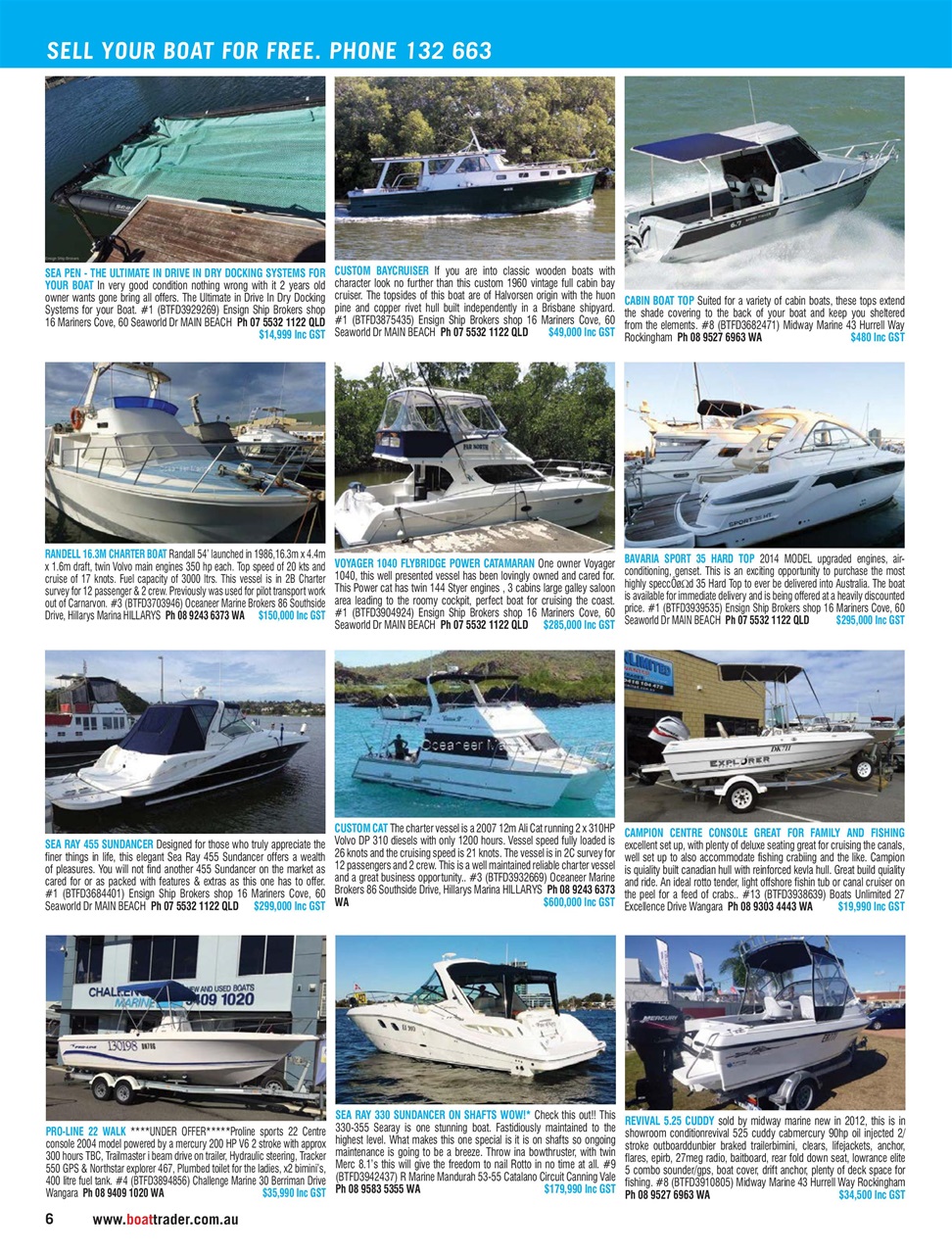 Boat Trader Australia Preview Pages