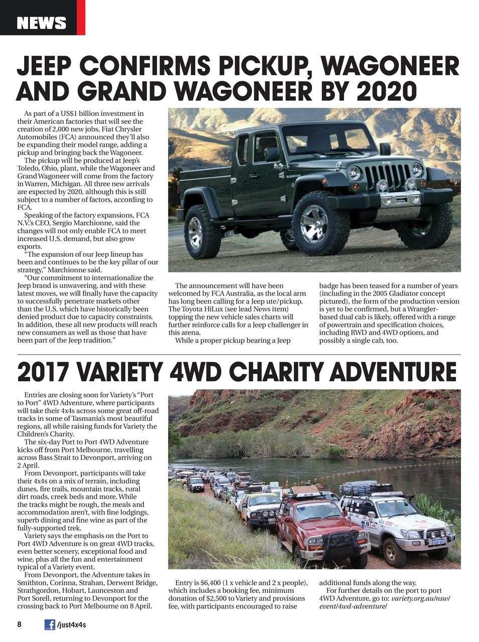 JUST 4X4S Preview Pages