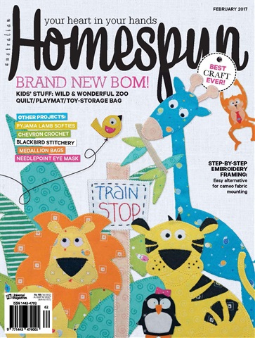 Homespun issue Issue#18.2 Feb 2017