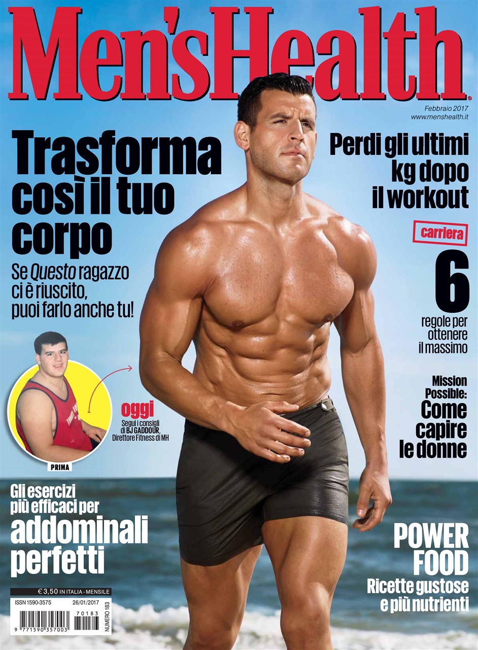 Men's Health Italia Preview Pages
