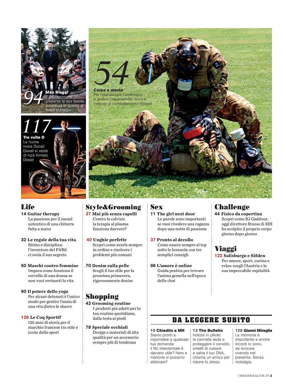 Men's Health Italia Preview Pages