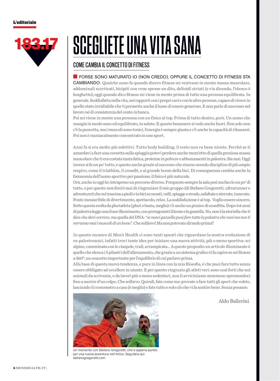 Men's Health Italia Preview Pages