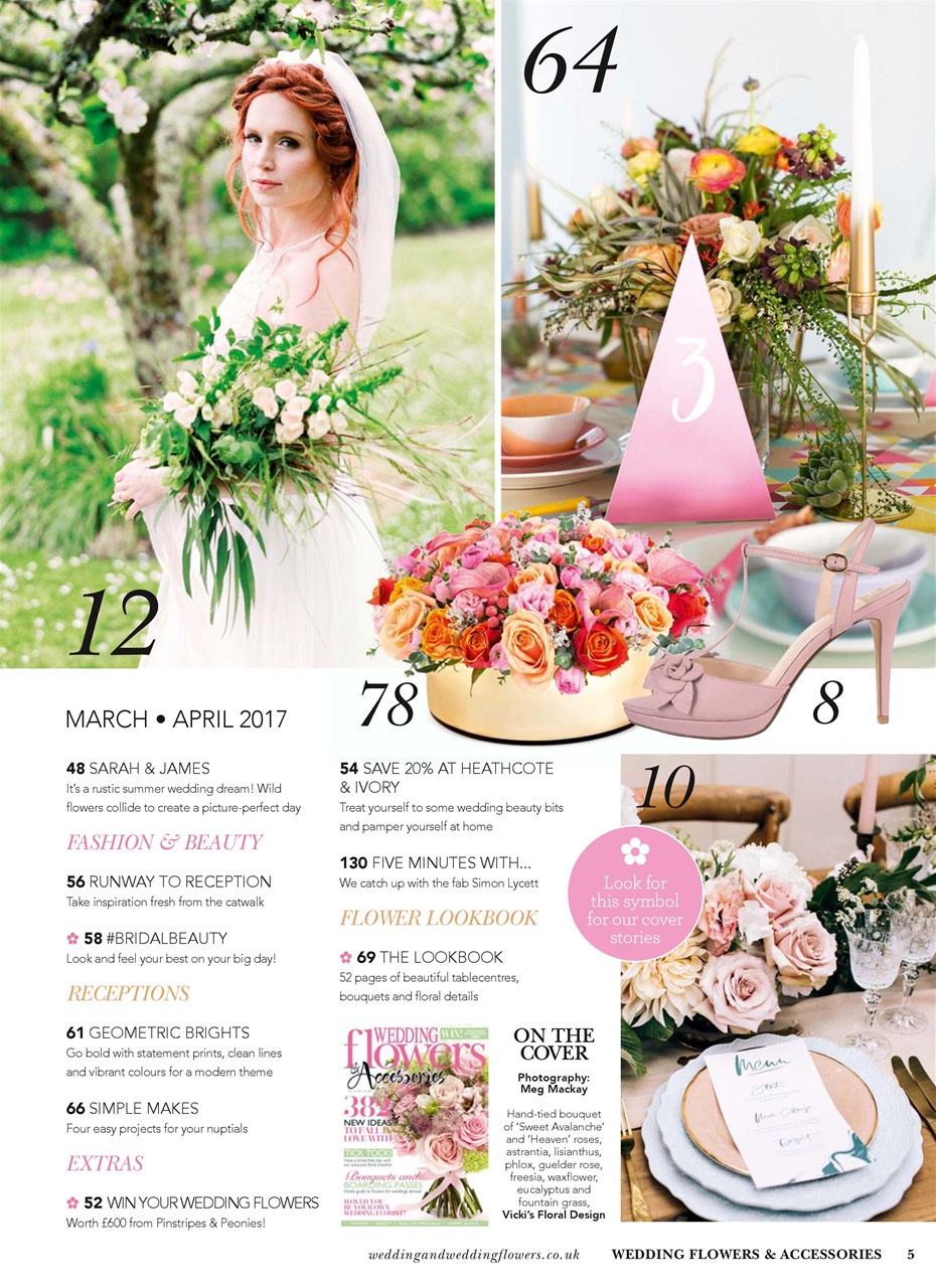 Wedding Flowers Magazine Preview Pages