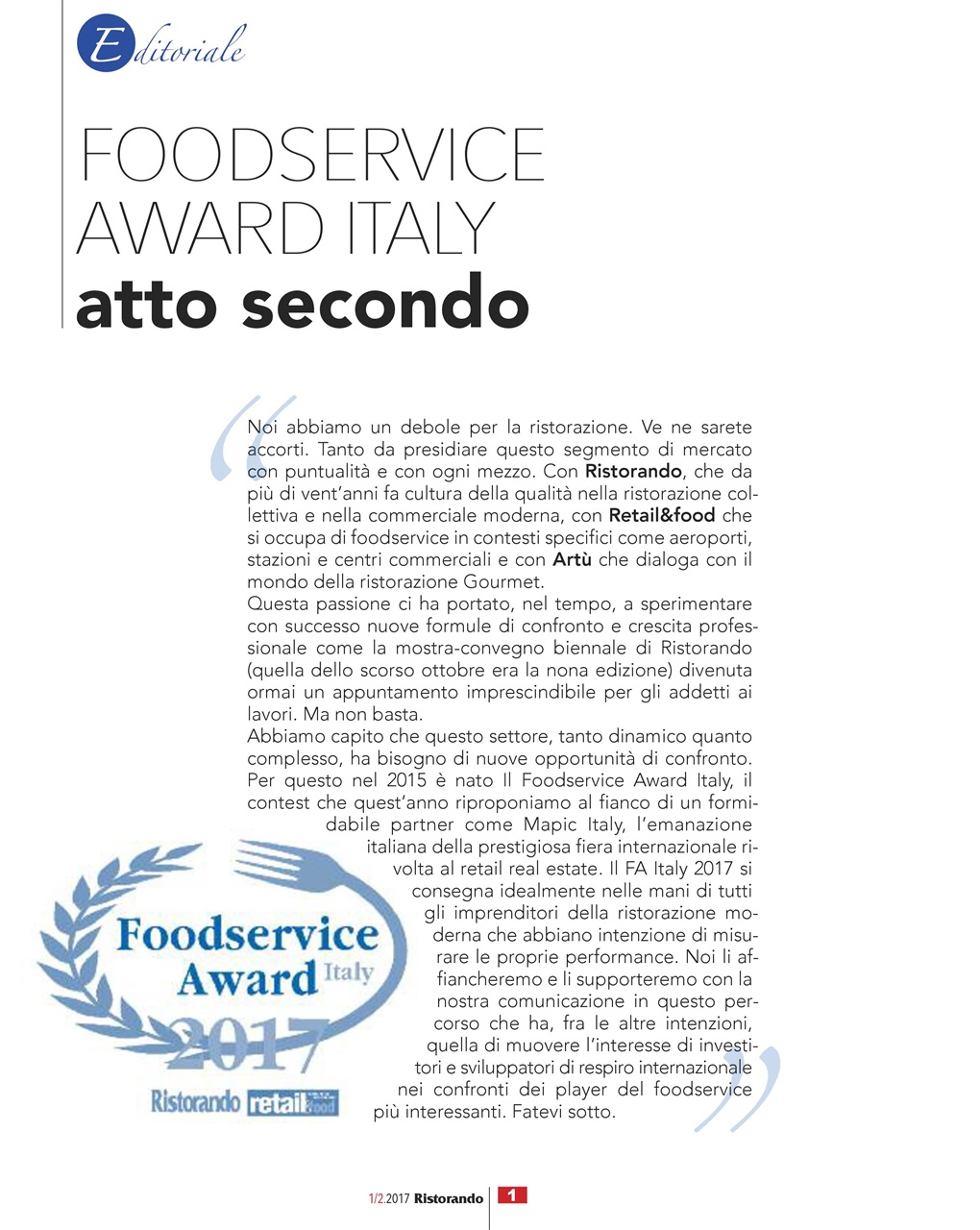 Ristorando Preview Pages