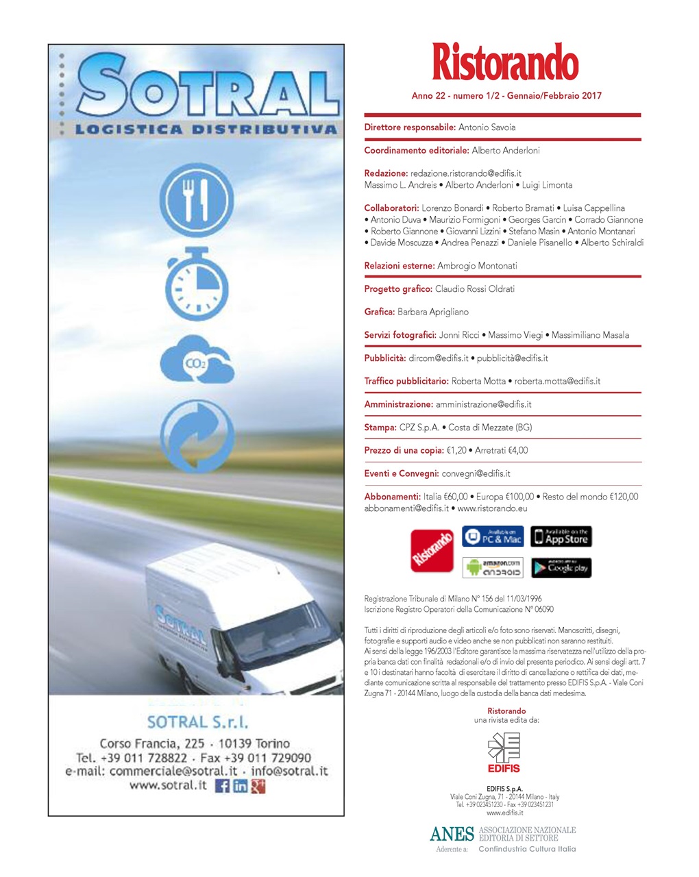 Ristorando Preview Pages