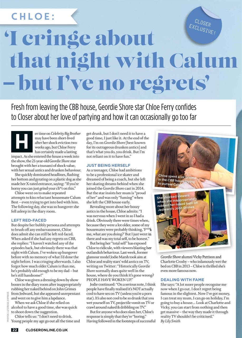 Closer Preview Pages