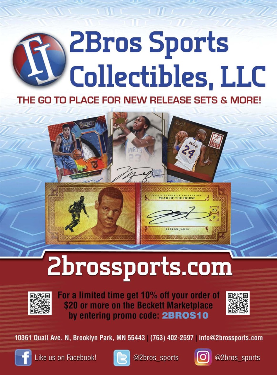 Beckett Basketball Magazine Preview Pages