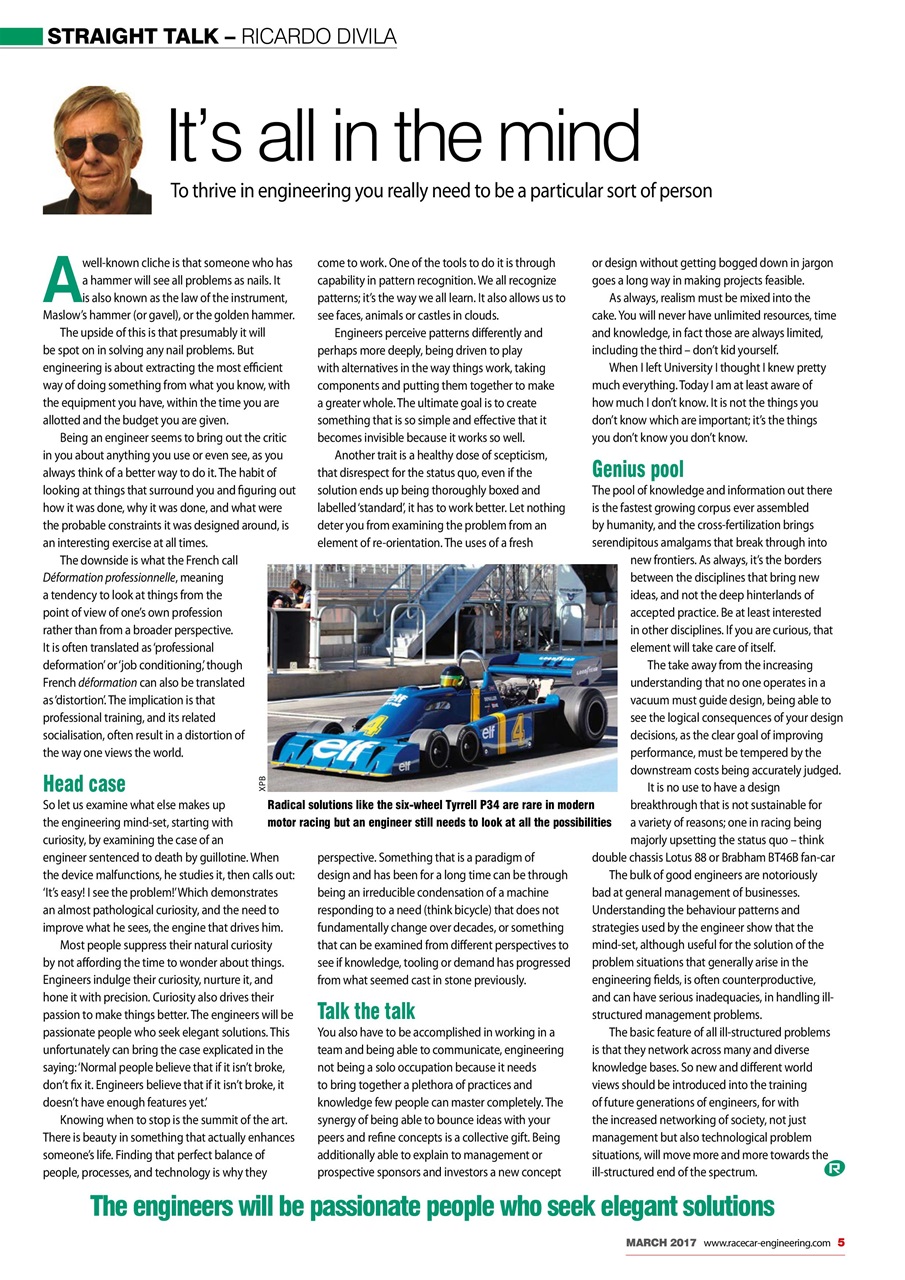 Racecar Engineering Preview Pages