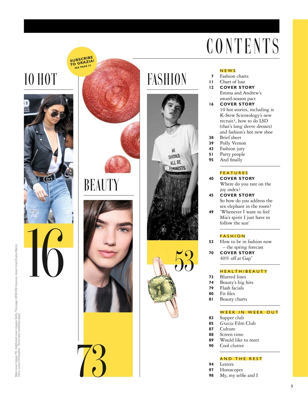 Grazia Preview Pages