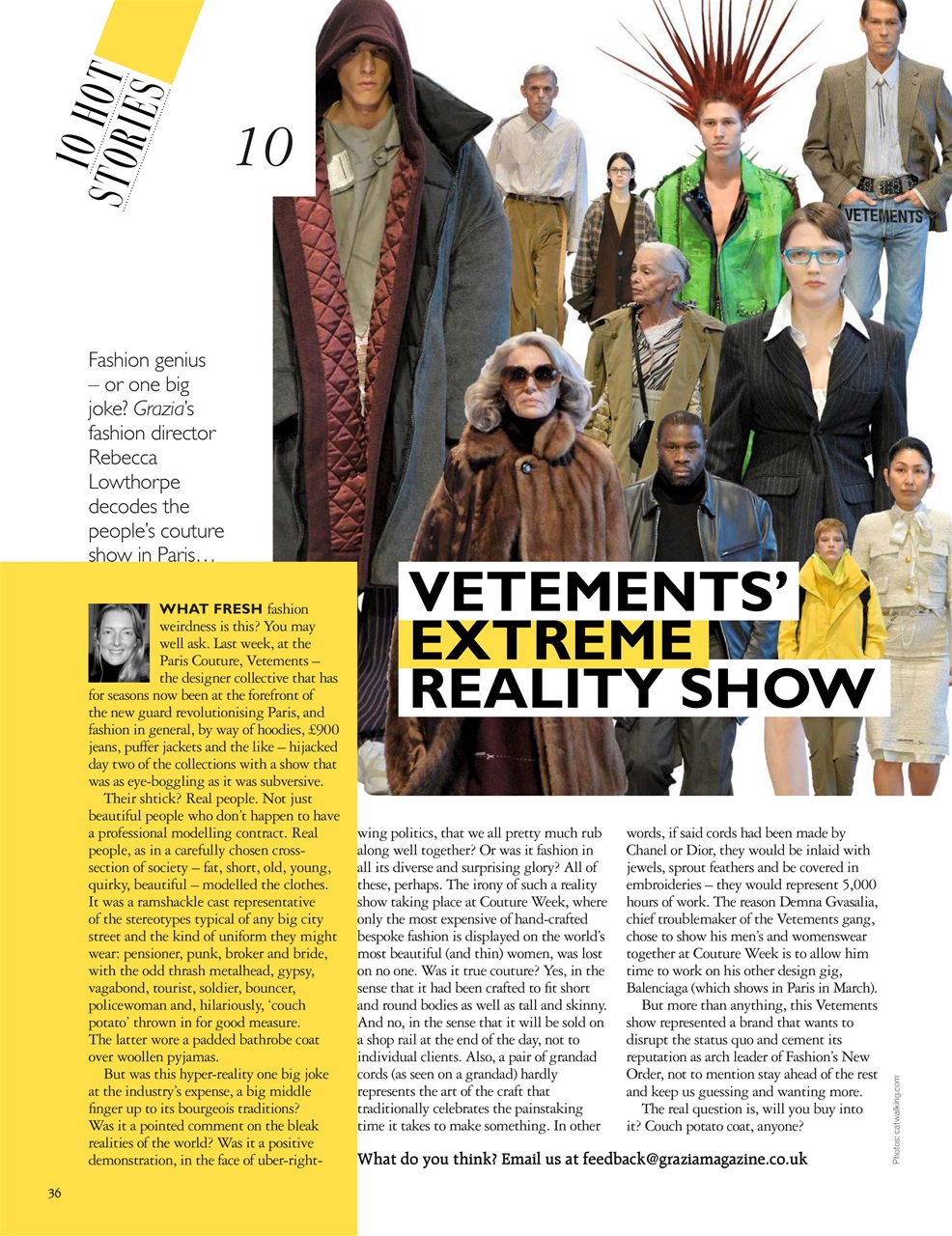 Grazia Preview Pages