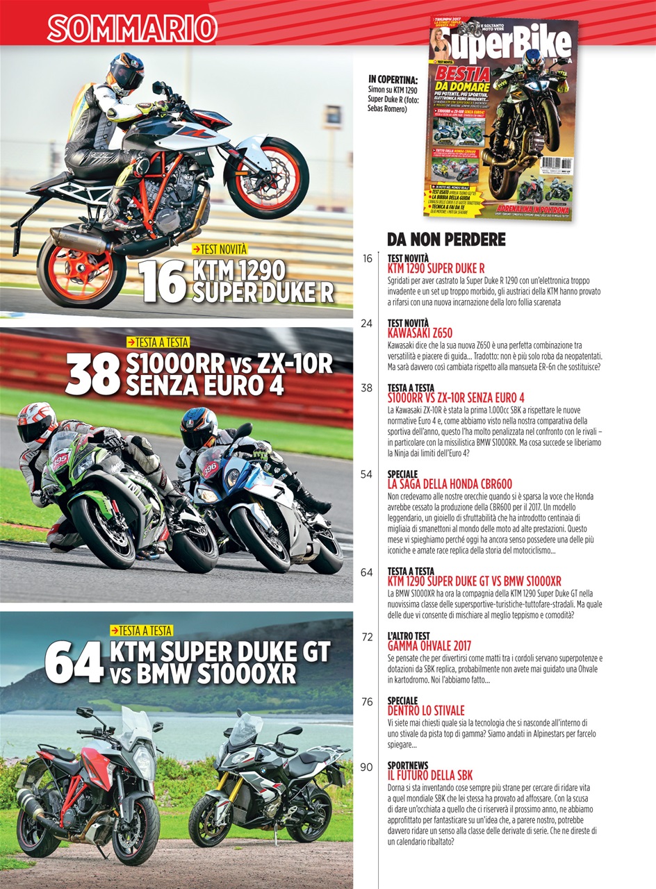Superbike Italia Preview Pages