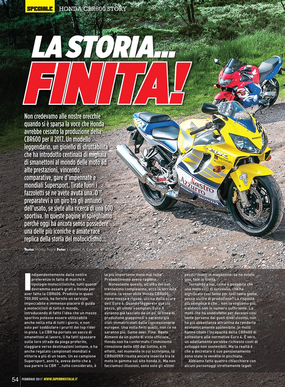 Superbike Italia Preview Pages