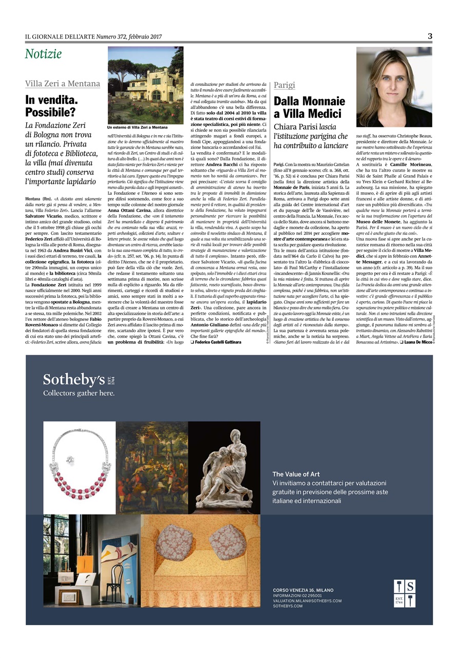 Il Giornale Dell’Arte Preview Pages
