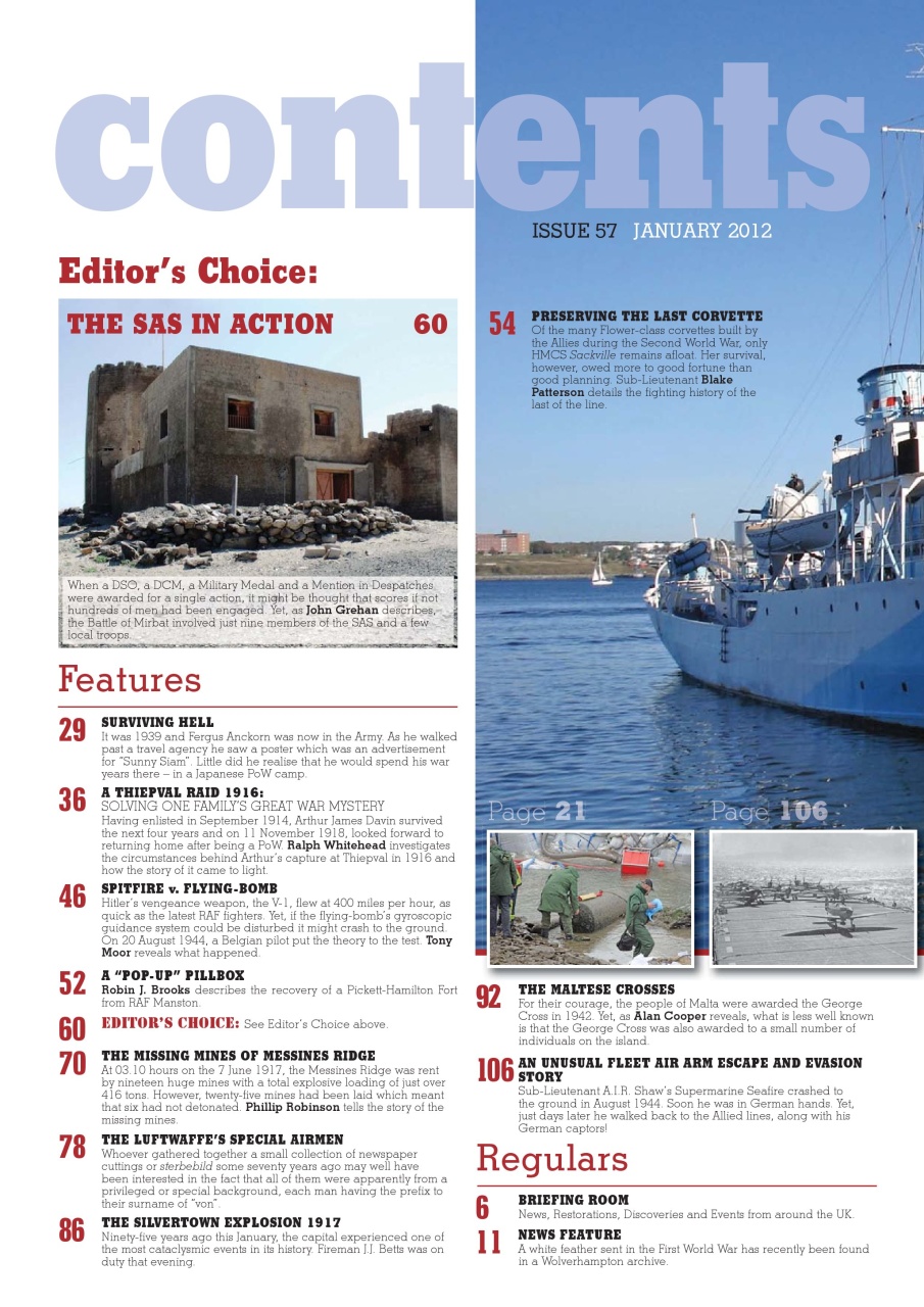 Britain at War Magazine Preview Pages