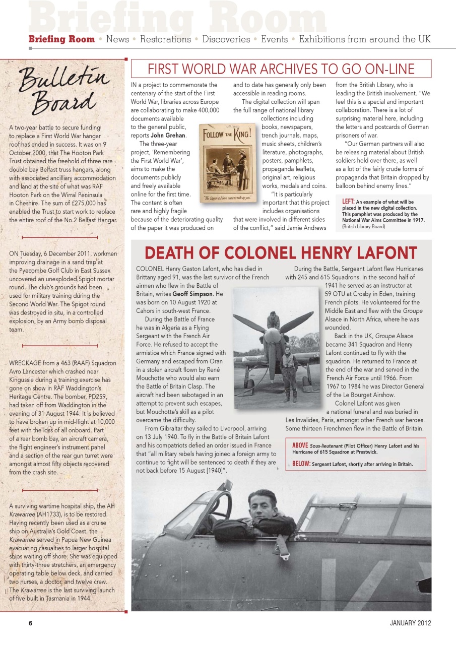 Britain at War Magazine Preview Pages