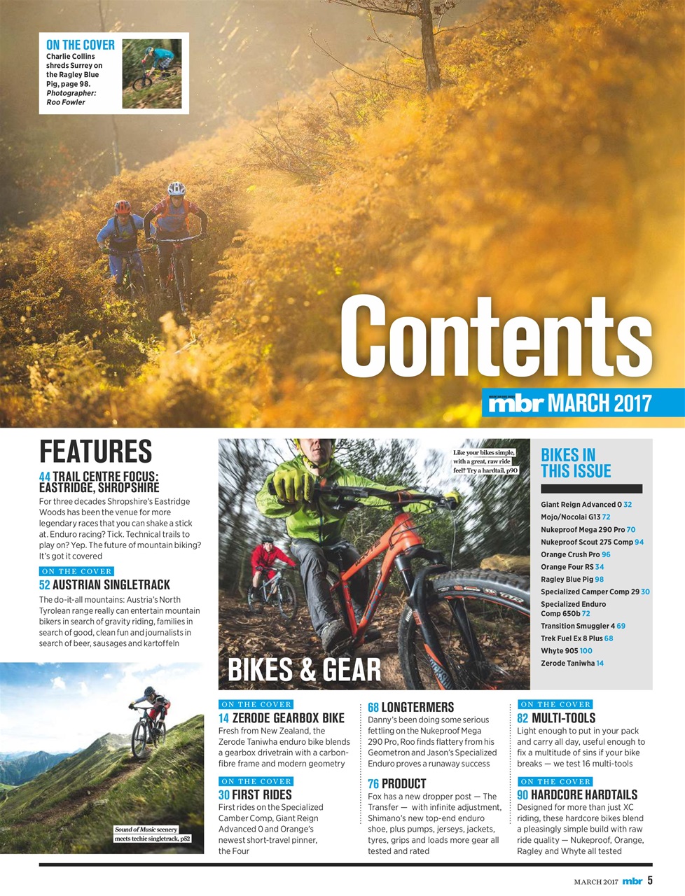 Mountain Bike Rider Preview Pages