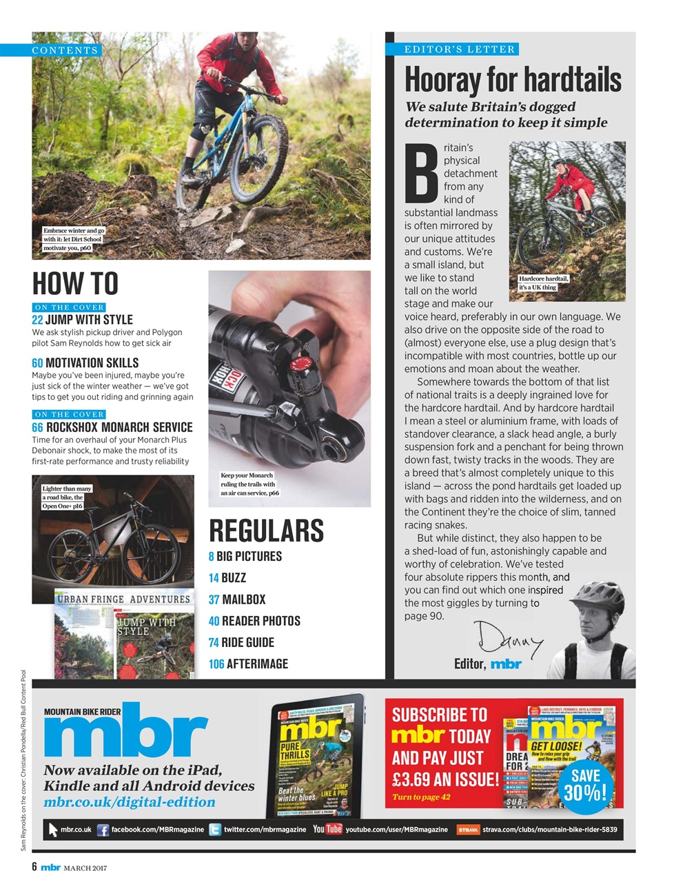 Mountain Bike Rider Preview Pages